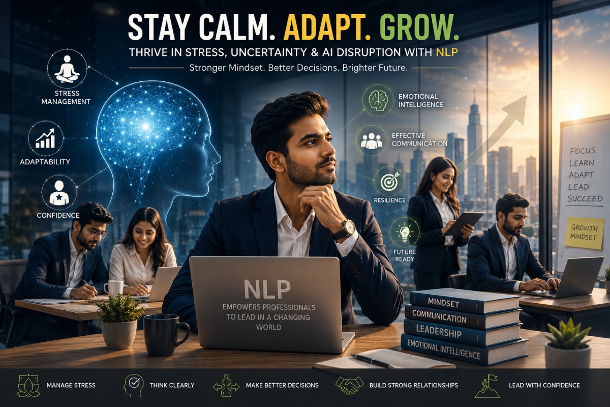 How NLP Helps Professionals Handle Workplace Stress, Uncertainty & AI Disruption